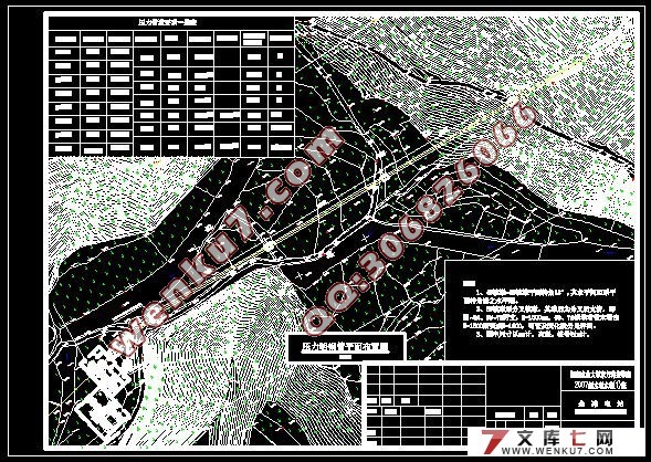 金滩水电站大坝设计(附CAD图纸)