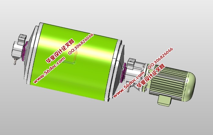 ʽ綯Ͳ(CADװͼ,SolidWorks,IGSάͼ)