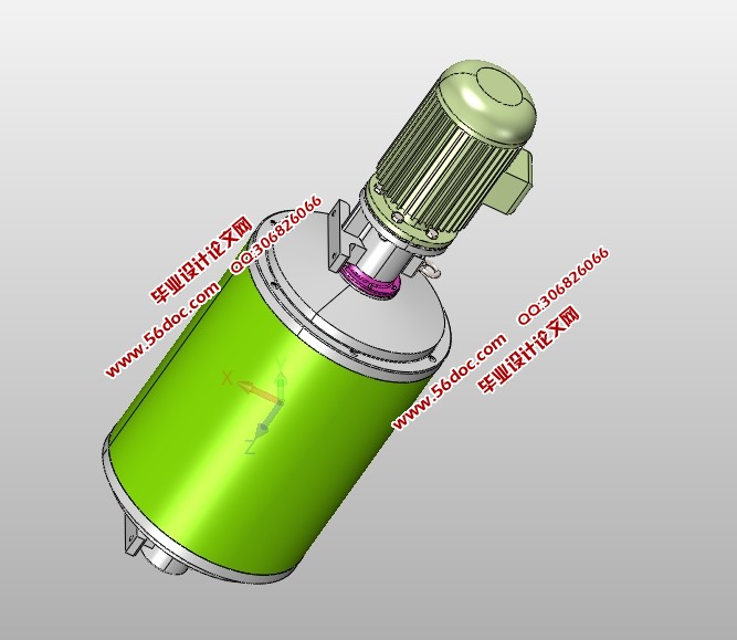 ʽ綯Ͳ(CADװͼ,SolidWorks,IGSάͼ)