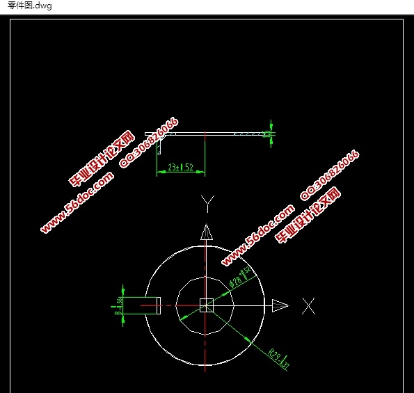 Φ28ֹȦϼмģ(CADͼ,SolidWorksάͼ)