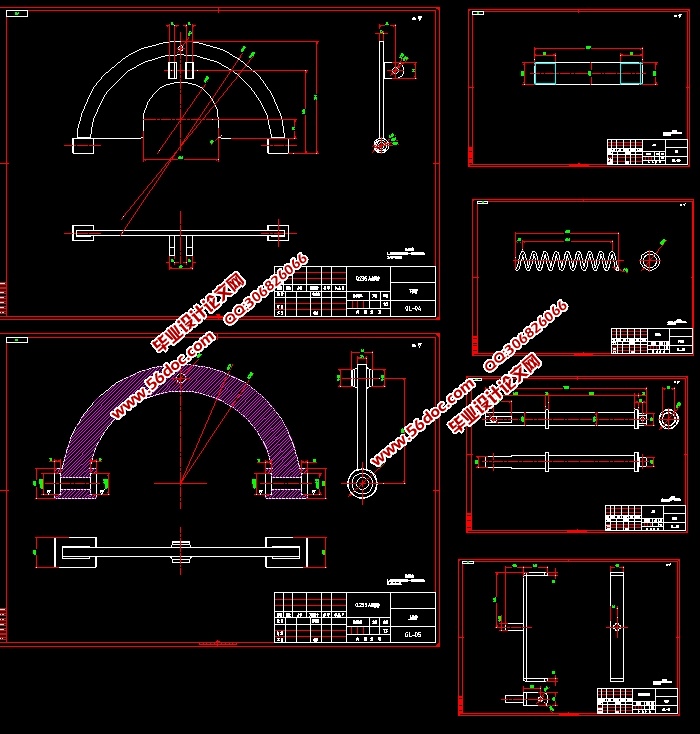 ˫۶ܵ(CADװͼ,IGS,SolidWorksάͼ)