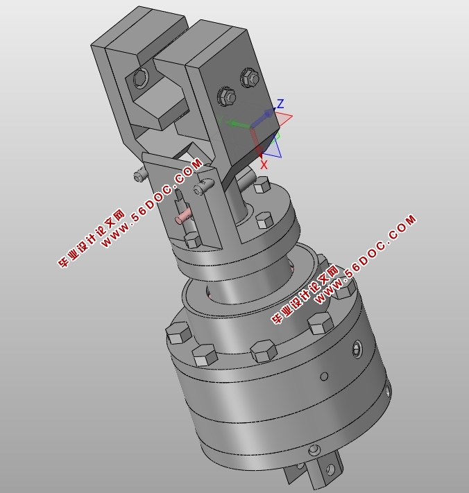 Һѹϻе˶(CADͼװͼ,SolidWorksάͼ)